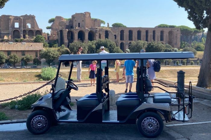 TOUR ROME WITH A GOLF CART